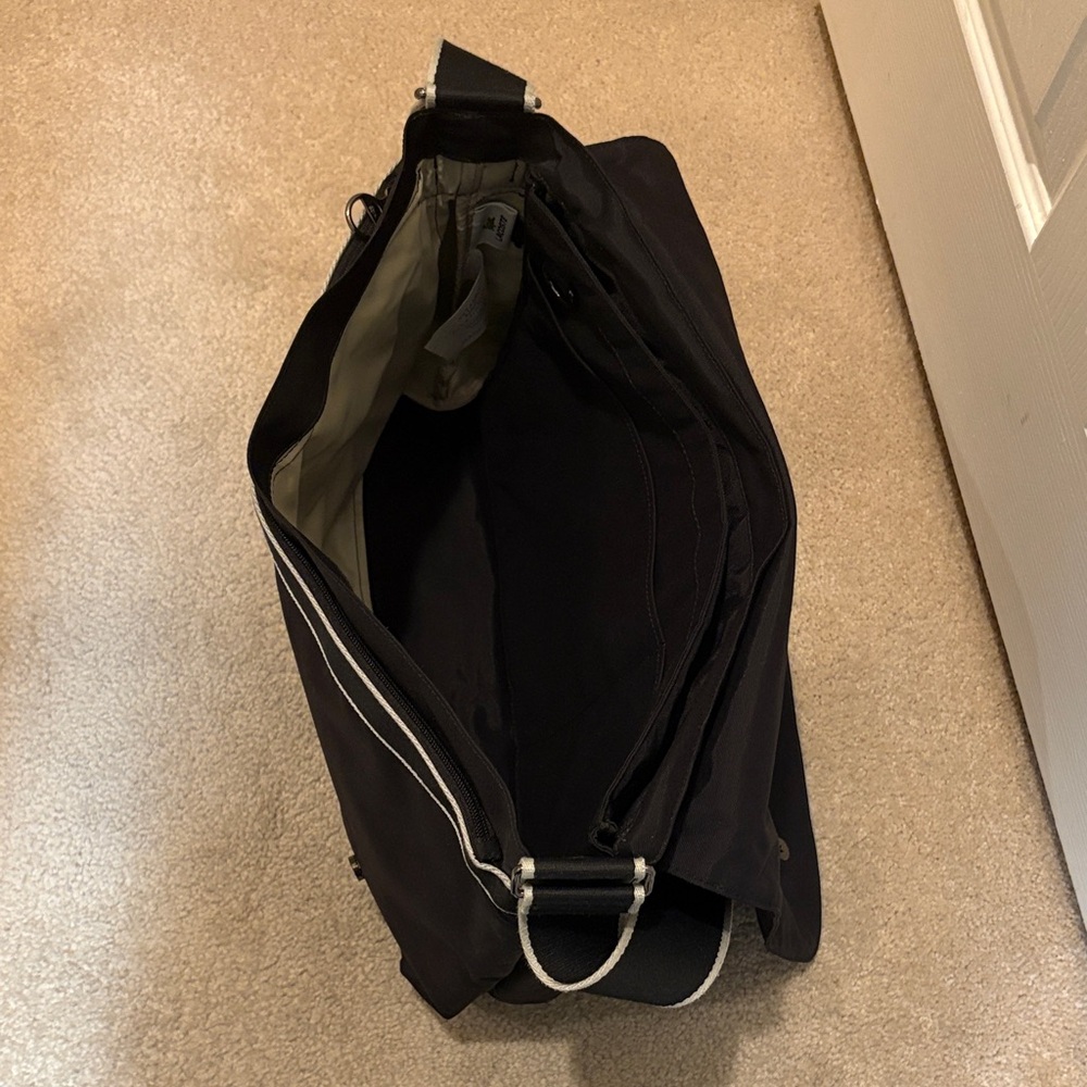 Lacoste Black Messenger Bag - Picture 5 of 7